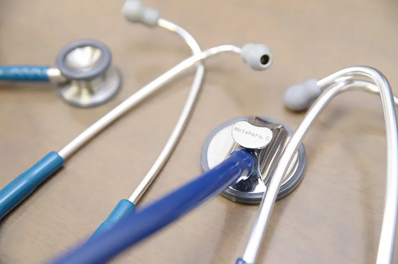 患者さんのお話をゆっくりお聞きします