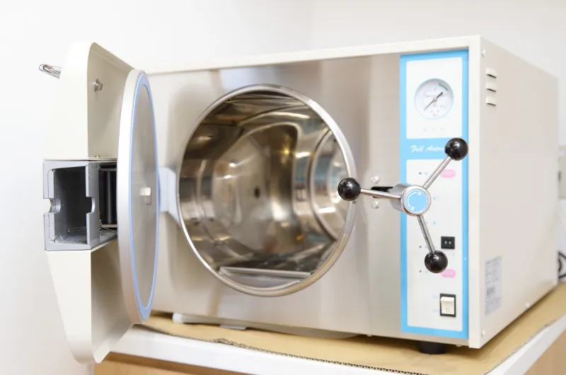 熱消毒による滅菌対策